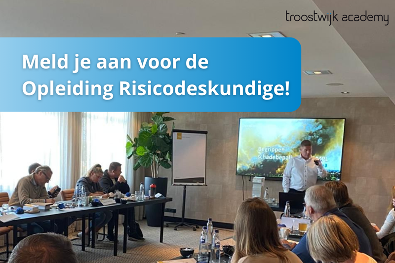 Meld je aan voor de opleiding risicodeskundige